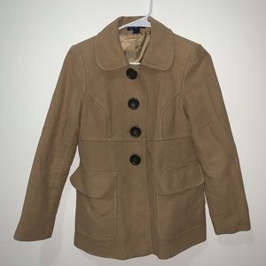 Short wool coat